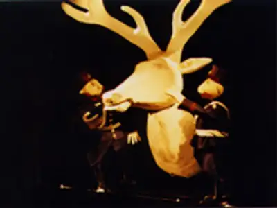 Prolog des weissen Hirschen zu Caspar als Luftschiffeur