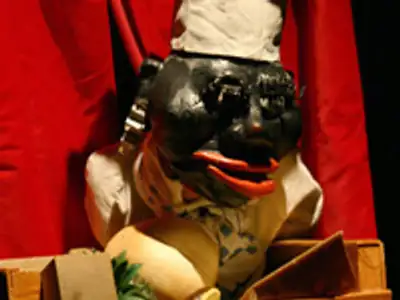 Prolog der schwarzen Köchin zu Die Hochzeit des Kaspar mit Gelsomina