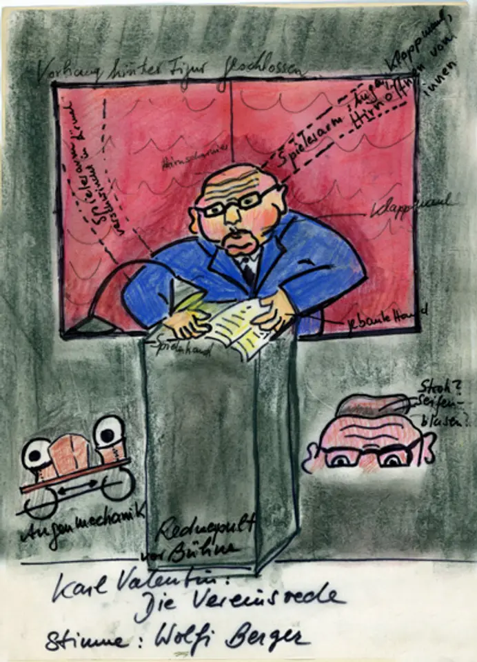Karl Valentin „Die Vereinsrede“